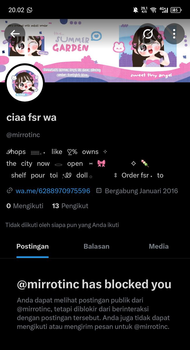 lceisure's tweet image. halo guys help rt plis😭 layout ku dicuri sama penipuu, jangan ada yg beli di @.mirrortinc #zonauang