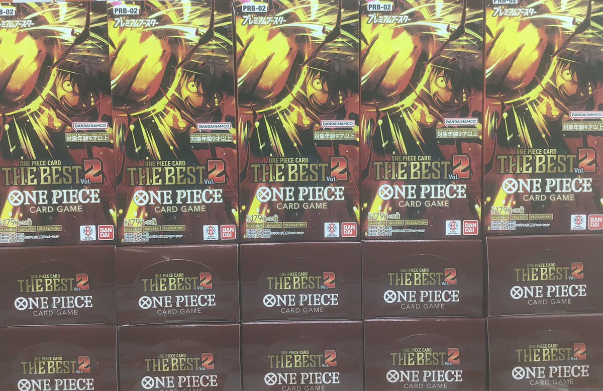 ワンピースカード THEBEST2　3枚まとめ売り ※掲載1週間のみとします。 ワンピースカード】 ☆『THE BEST2』 在庫沢山ございます✨ 過去に収録