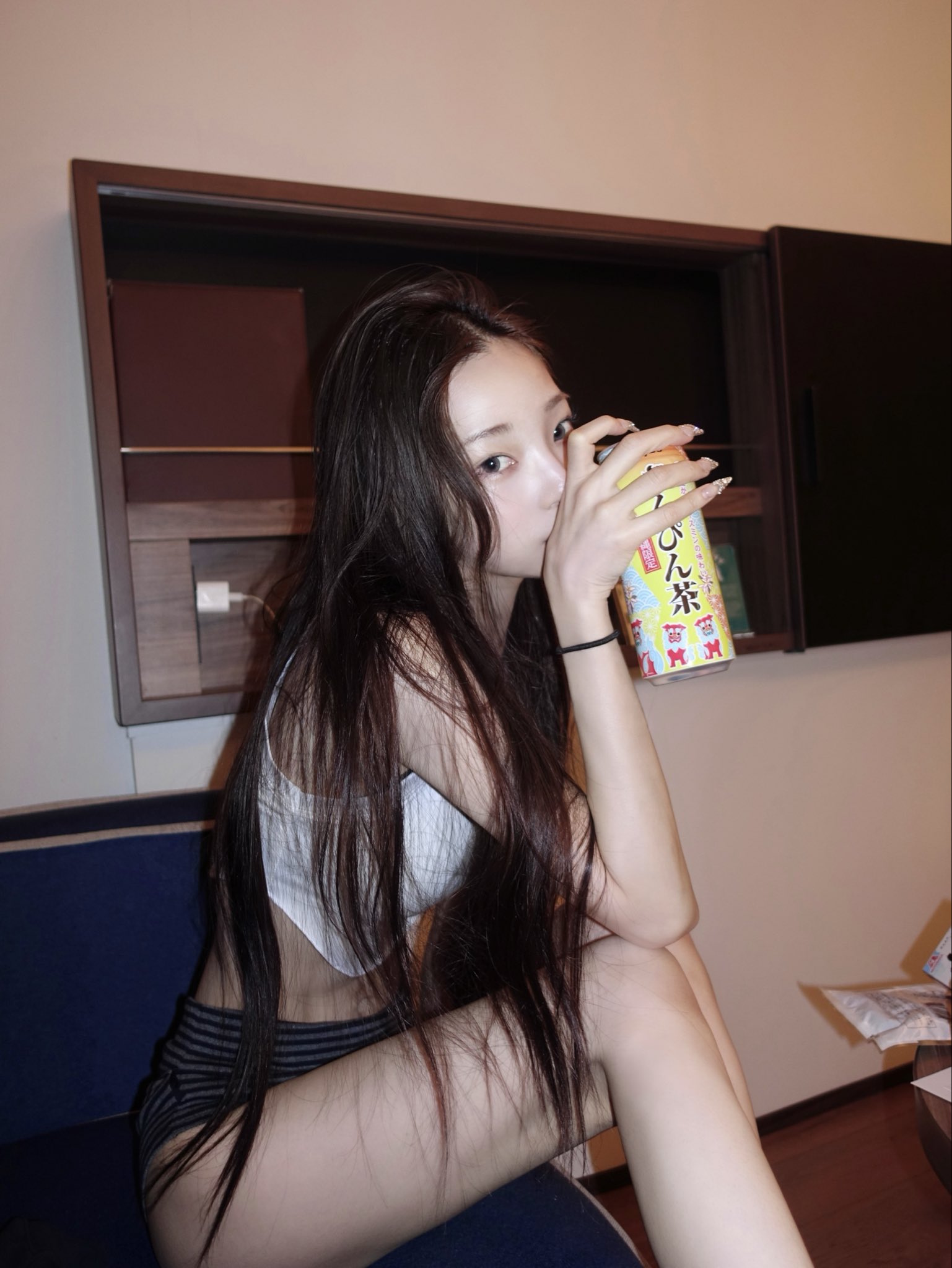 ♡あや♡아야 枠 FR2月桃を見つけた時に 推しマ色🛼過ぎて運命感じた