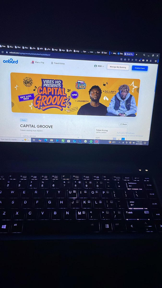designbyfjay's tweet image. Outside being a UI/UX designer, I’m also a graphic designer by profession 🎨

Seeing this design I made for Vibes HQ – Capital Groove live on a website just hits different 😍
Every detail crafted to capture pure vibes 💛  
#GraphicDesign #UIDesign #BrandDesign