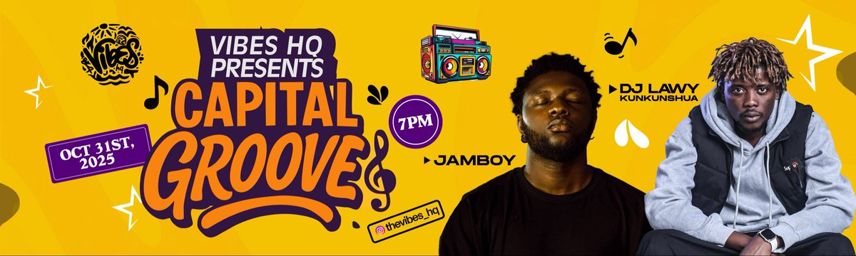 designbyfjay's tweet image. Outside being a UI/UX designer, I’m also a graphic designer by profession 🎨

Seeing this design I made for Vibes HQ – Capital Groove live on a website just hits different 😍
Every detail crafted to capture pure vibes 💛  
#GraphicDesign #UIDesign #BrandDesign