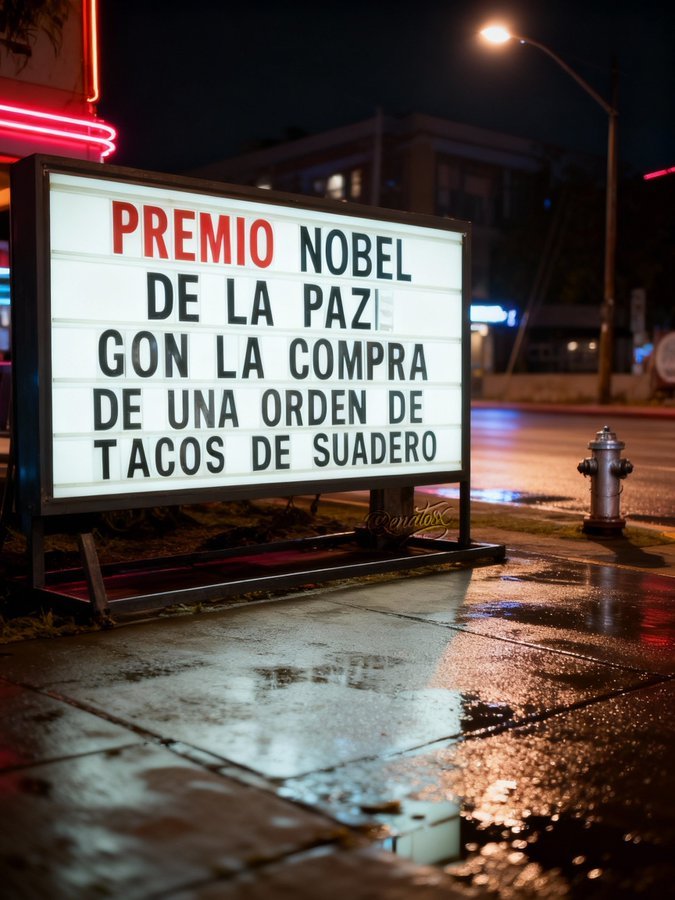 Así se burlan en el Mundo, del "premio nobel de la paz" a la guerrerista y títere de Washington...