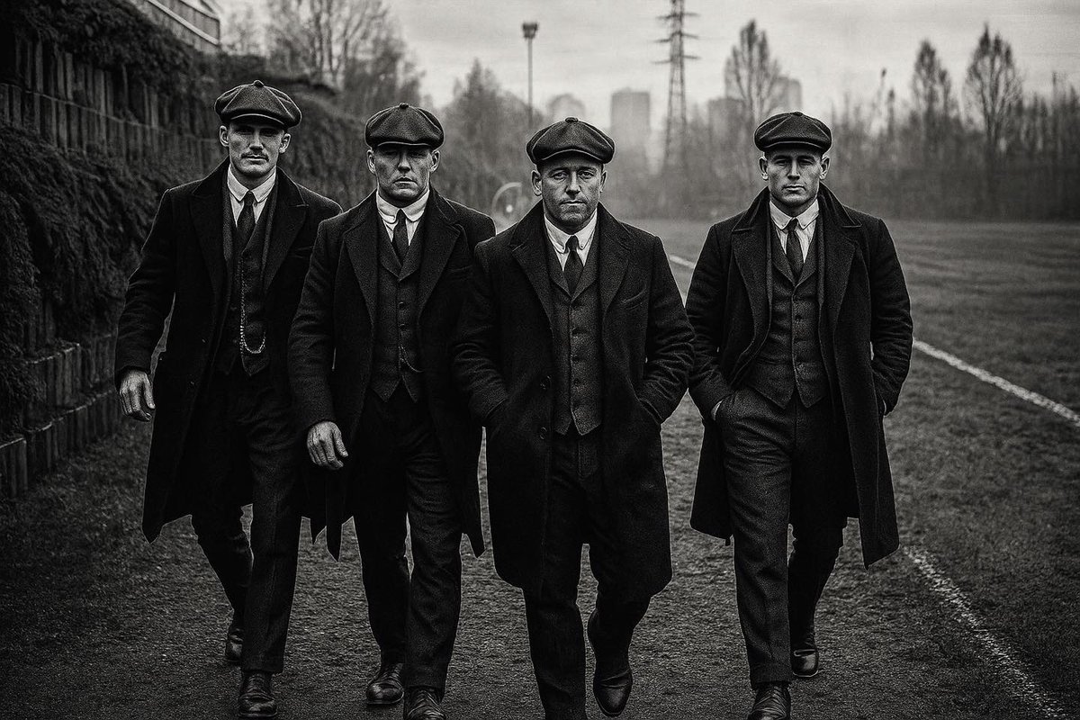 Szpilplac "Rapid" we #Katowice Koszutka.

#PeakyBlinders
(fot. Sparta Katowice)