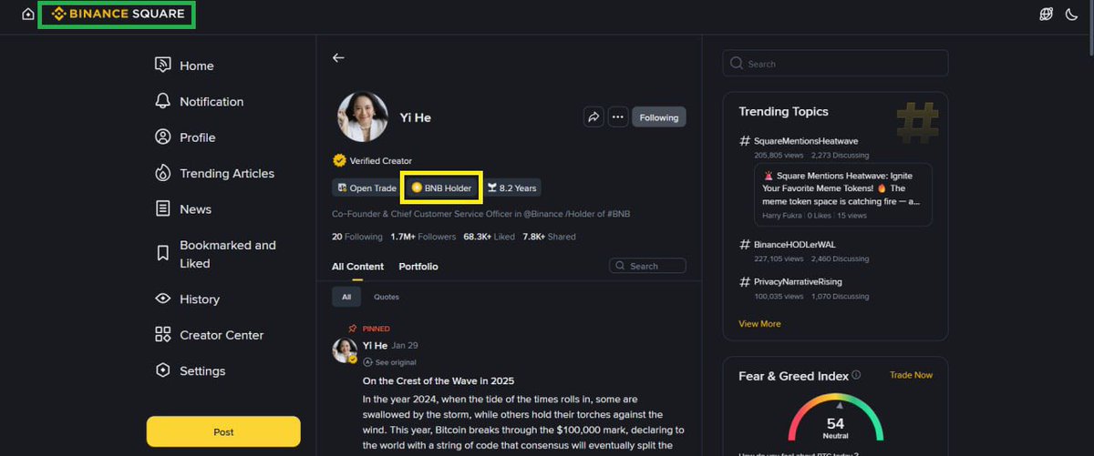 rollyourboulder's tweet image. Every BNBHOLDER have to know about this point and Culture

@heyibinance is the best one who holds $BNB

She is the $BNBHOLDER