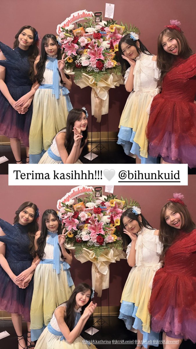 gitroops's tweet image. Terima kasih bihunku 🤍

🔗 Gita Instagram Story