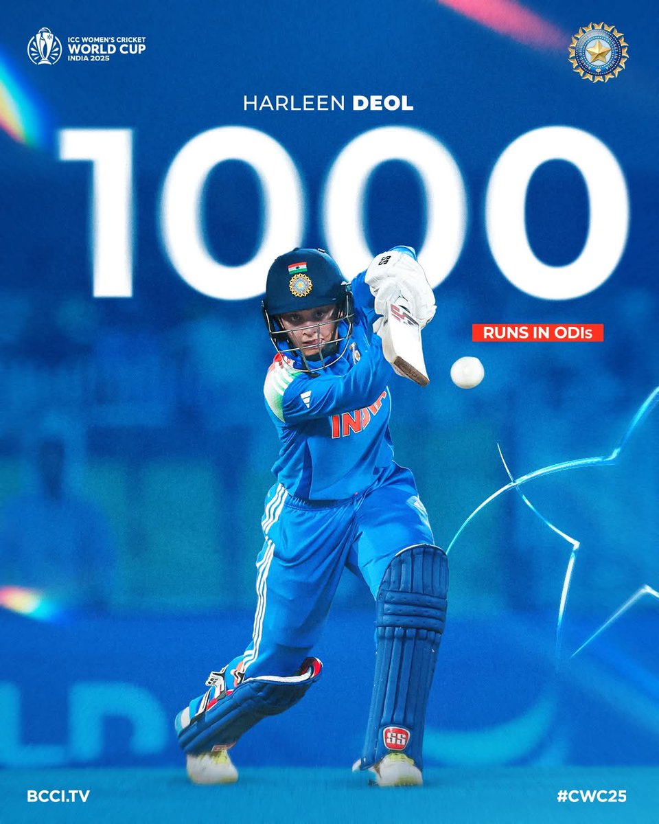 TheASCode's tweet image. Harleen Deol jitni dot ball khelti hai na samne wale pr double pressure bana deti
Iski batting mai no intent and no fire power and striking rotating is very low
No 3 player se asi umed nhi hoti
#IndWvsAusW #Richagosh #WomensWorldCup2025
