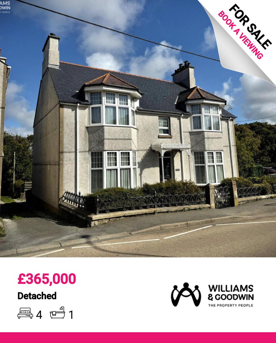 Penrallt, Llangefni, LL77
For Sale: £365,000
Charming detached home in Llangefni, offering light-filled rooms over three floors. Enjoy the serene Dingle Nature Reserve...
01248 75 1000 tppuk.com/estate-agents/… #Llangefni #WilliamsGoodwin #ForSale