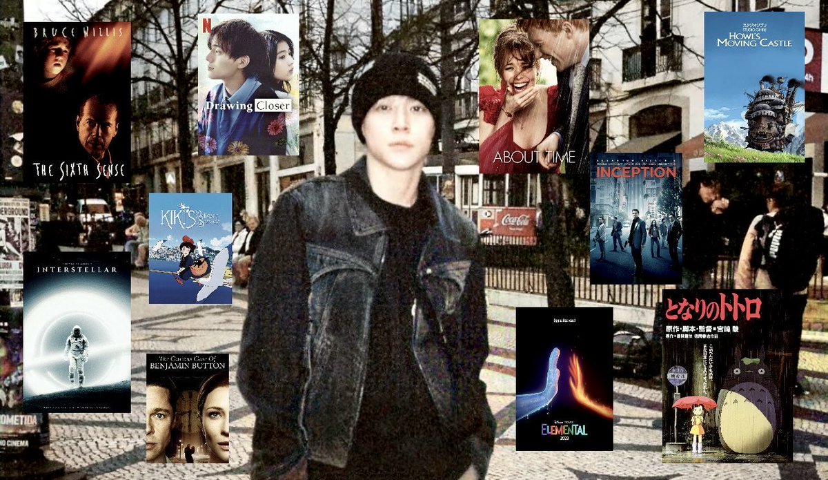 โคตรชอบความคอนทราสของจ๋จ๊อะ คนนึงน่าจะชอบดูแนว romantic drama  ส่วนอีกคนก็จะเป็นแนว scifi ปรัชญา แล้วก็อนิเมะไรงี้เลย เทสที่ต่างกันมาก แต่ซองชานก็ฟังที่อึนซอกมาเล่าเรื่องอนิเมะให้ฟังนะ พวกแกไปดูหนังด้วยกันอีกสิ ( ^⁠-⁠^*)