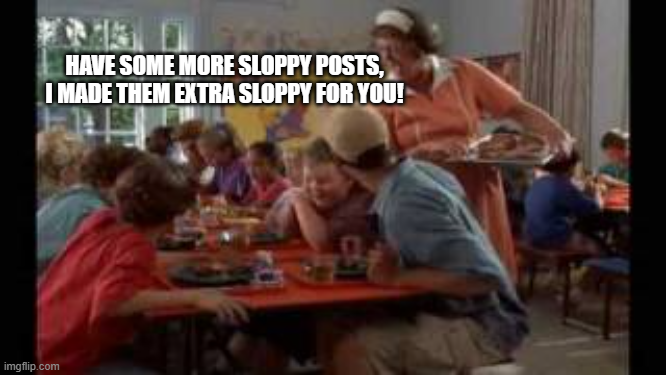 Good morning to those who constitute the betterment of civilization one post at a time.