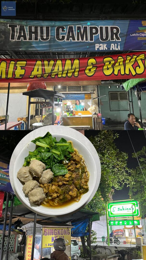halo uner rek! AKU MAU KASIH REKOMENDASI MIE AYAM HIDDEN GEM!!!! mie ayam baksonya rasanya home made bgt sumpah apalagi cuman 12-15k. lokasinya ada di samping sakinah dharmahusada yaaa🤙🤙🤙