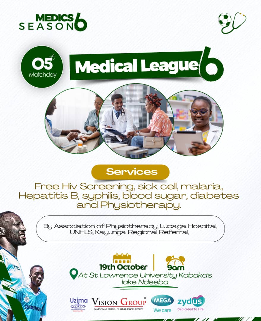 As the grand finale draws closer, remember that it will be a unique finale where games and Medical services meet. 

Come and receive the free medical services from the best in the profession.

Many thanks to our sponsors and teams who are making this happen
#grandfinale #medical