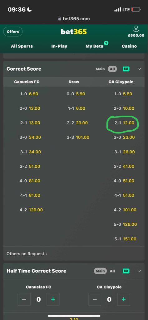 TipsHighroller's tweet image. Confirm the odd from Bet365 

The mission is to win win win 💚💚..You can’t pay  and never win 🌚..

We gonna wipe those bookies booty 💫..Don’t be a spectator..Join the winning team now ..

Vacant slot still available..I bet you Don’t wanna miss 💫❤️

Message me