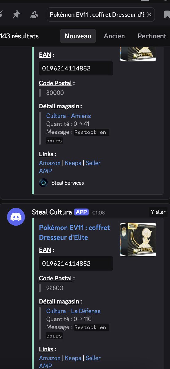 Bien sûr, nous avons littéralement tout couvert depuis un certain temps déjà, à la fois en ligne avec tous les liens early et les dates de sortie anticipées, mais surtout dans les magasins. Pour n'en citer que quelques-uns : Fnac, La Grande Récré, Joué Club, Cultura 🚀