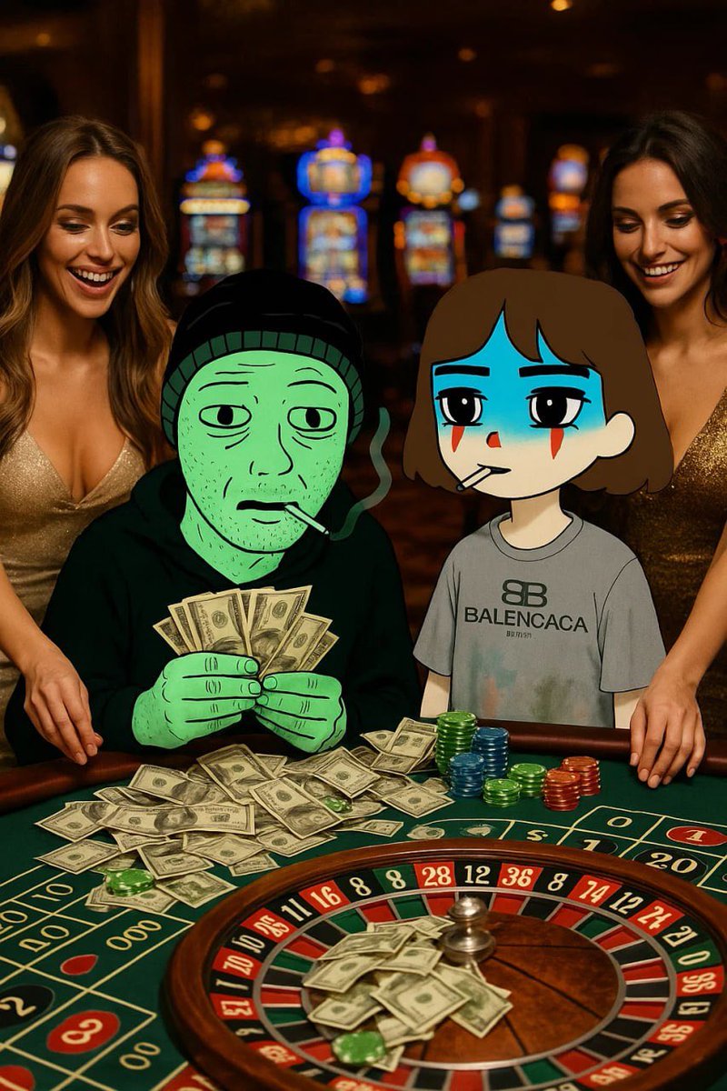 moonbag's tweet image. Casino is open for $BULLISH degens