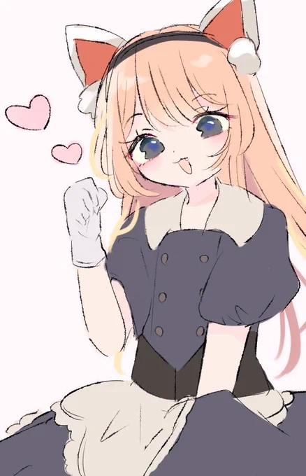 猫耳かわいー