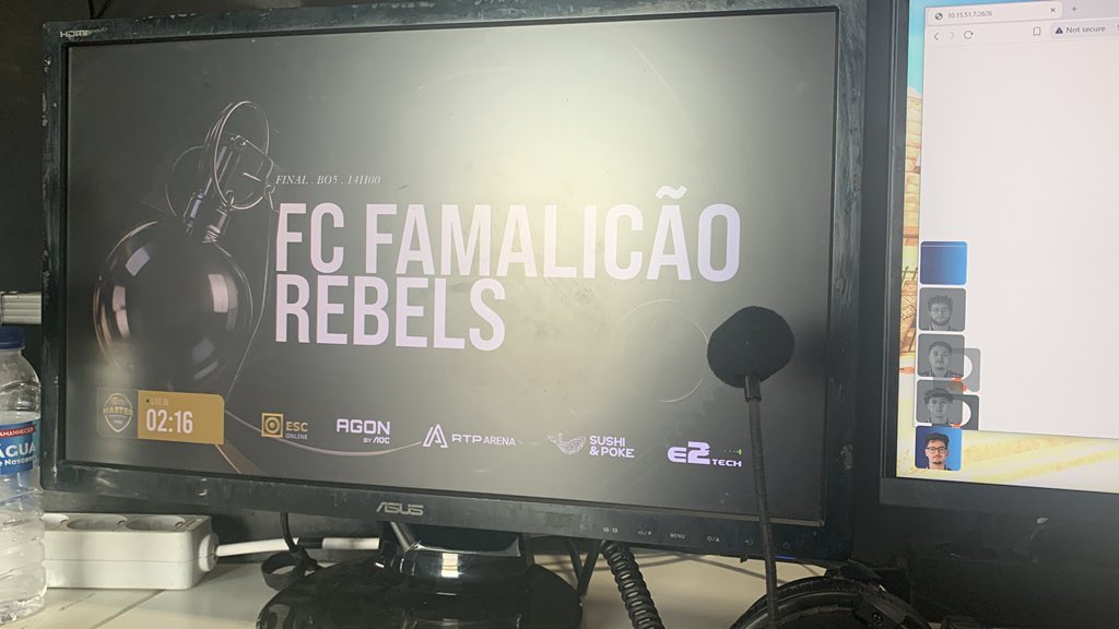 Championship sunday at <a href="/MasterLeaguePT/">ESC Online Master League Portugal</a> 
Grand final between <a href="/famaesports/">FC Famalicão Esports</a> vs <a href="/RebelsGamingCS2/">Rebels Gaming CS2 ♦️</a> 
Delay Observer in the sticks