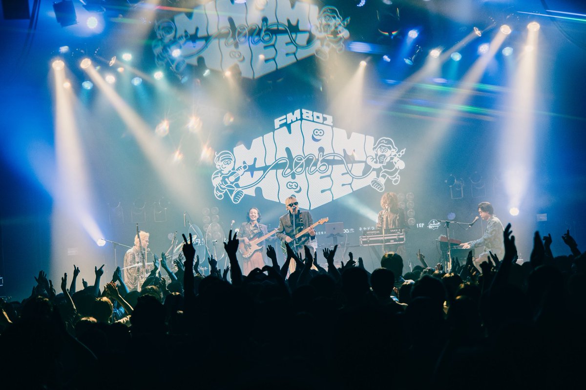 ミナホ☆ 2025.10.12 Thank you🎸🔥 FM802 MINAMI WHEEL 2025 -setlist- 1.脳に