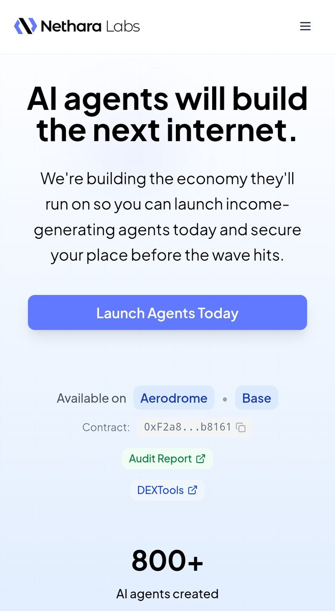 Cryptoknight85's tweet image. 🌐⚡️ The Future of Decentralization is Getting Real — Meet @NetharaLabs ⚡️🌐
Builders, dreamers, and on-chain explorers — this one’s for you. 🚀
@NetharaLabs isn’t just another “Web3 lab.”
They’re crafting the infrastructure of the open internet — tools that make building dApps…