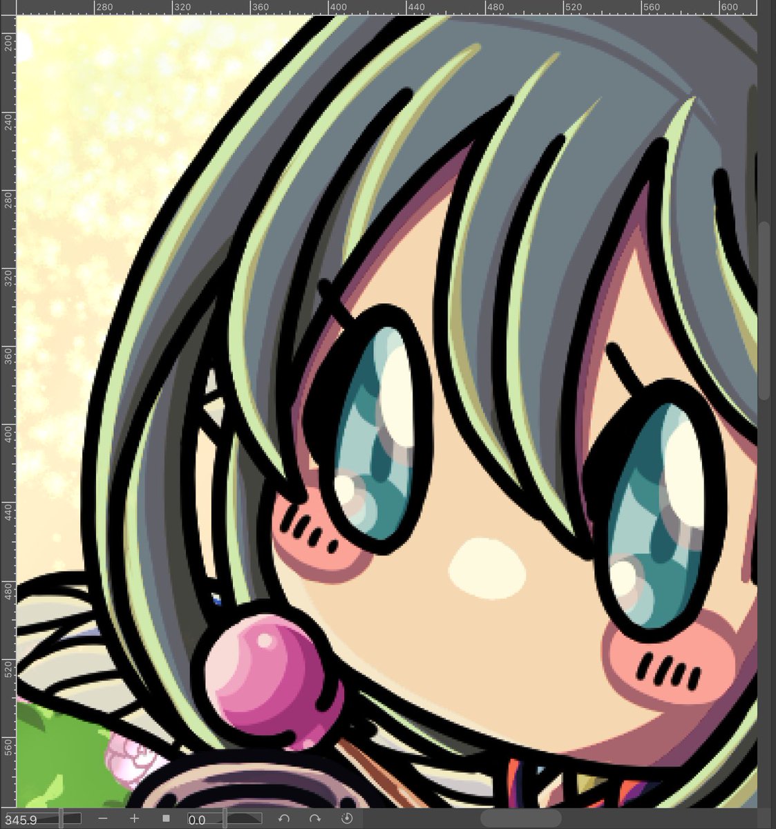 wip💚
キラキラ可愛くなる様に制作中です✨