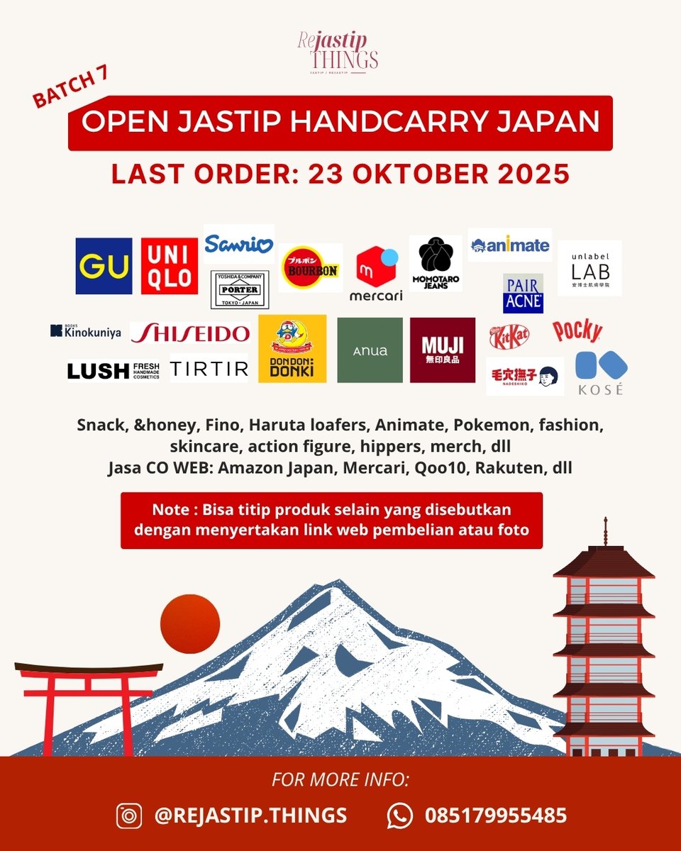 An | Open Jastip Jepang tweet media