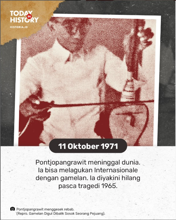 allandbagus's tweet photo. Salah satu dampak tragedi 1965 adl kita ga pernah mendengar lagu Internasionale dilantunkan dlm Bahasa Jawa dengan iringan musik gamelan. Padahal, Internasionale versi Bahasa Batak Toba saja ada.

Pontjopangrawit, alias Slamet Soekari, adalah maestro gamelan yg juga 'Digoelis'. https://t.co/bfN05Yy9AM