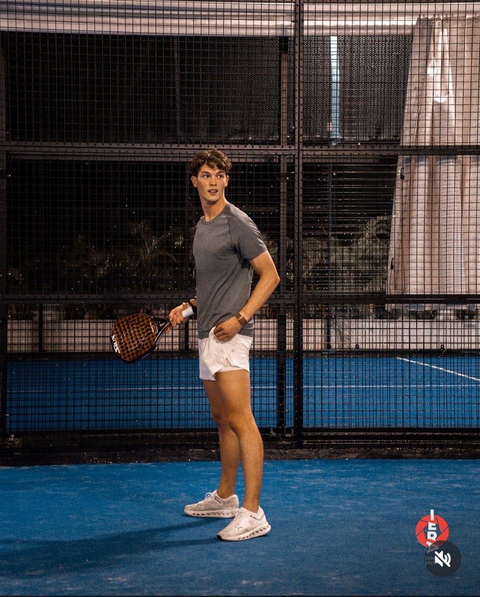 He goes to the George Russell school of wearing shorts