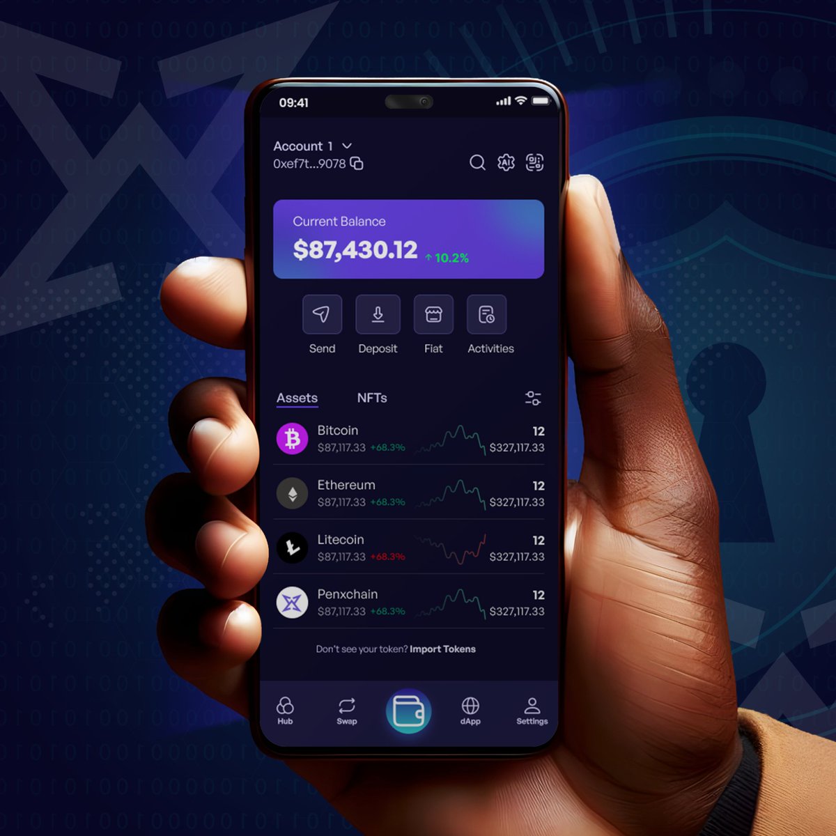 my journey as a product designer has been exhilarating, fun filled, eye opening and adventurous. 

Let's handle that your product design and be ready to get the best of the best. 

#productdesign #uiux #cryptowallet #cryptodump #viral