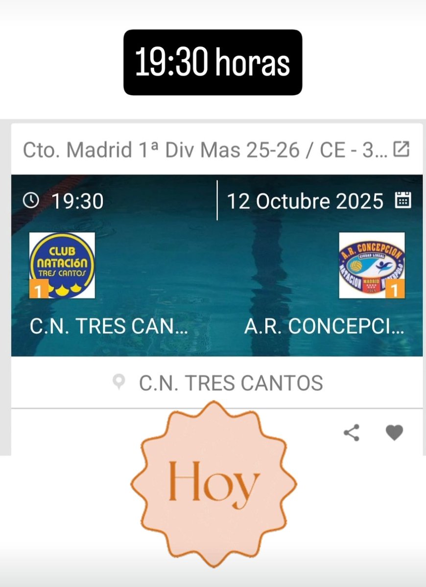 CLUB NATACIÓN TRES CANTOS 🏊‍♂️🤽‍♂️🏊‍♀️ (@cntrescantos) on Twitter photo 