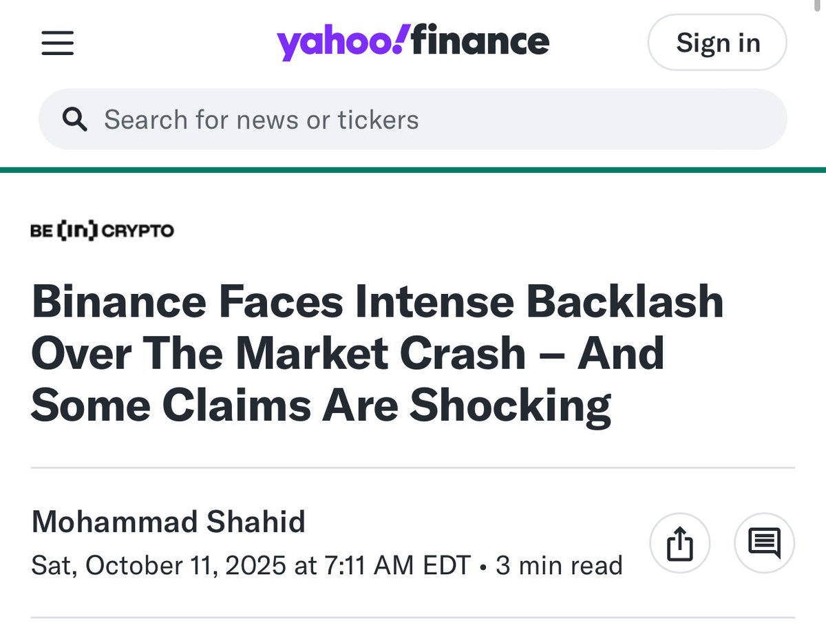 users accused the exchange of market manipulation, claiming the freeze  allowed Binance to profit during what some described as the largest  liquidation event in crypto history..