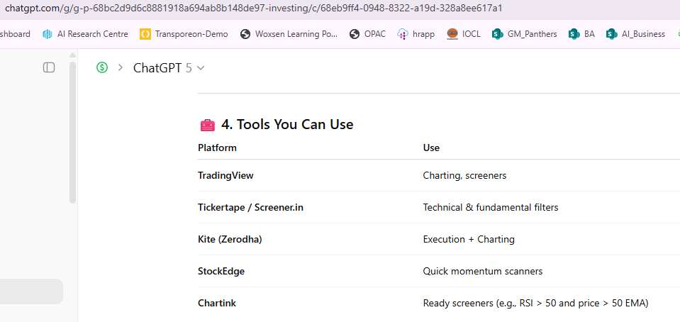 SameekGhosh's tweet photo. @vivbajaj @mystockedge A small gift Vivek Ji. Now chatGPT has started suggesting @mystockedge for AI pickup. Just got it now and posting.
Proud moment!!! Best wishes. https://t.co/8L6RylHBky