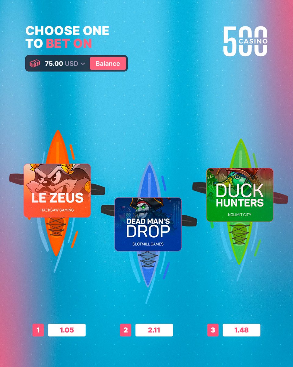 500 Casino tweet media