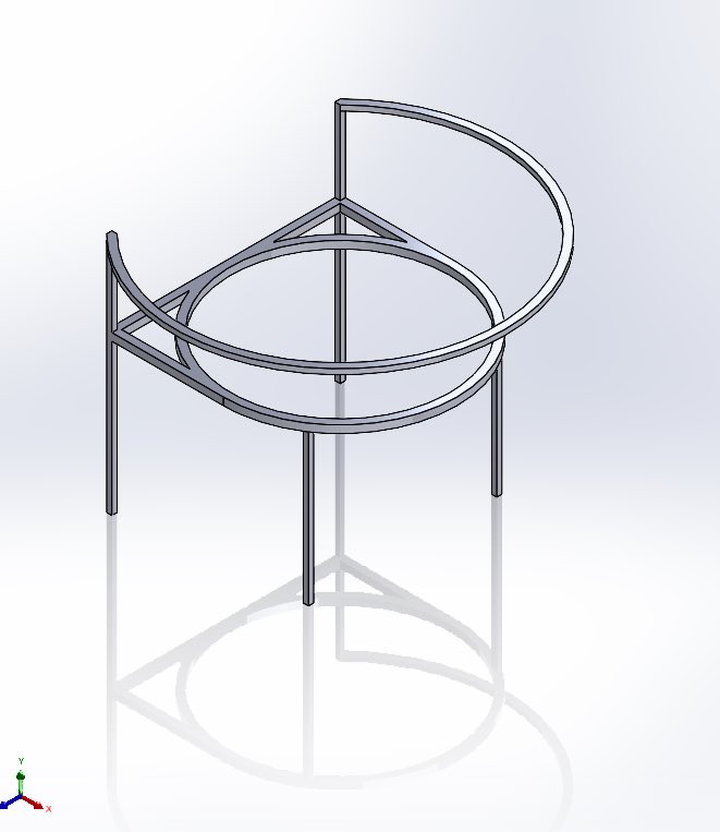 HardyHawa's tweet image. SolidWorks Design: Chair Concept
Practicing product design precision and aesthetics
#EngineeringDesign #3DModeling #ProductDesign