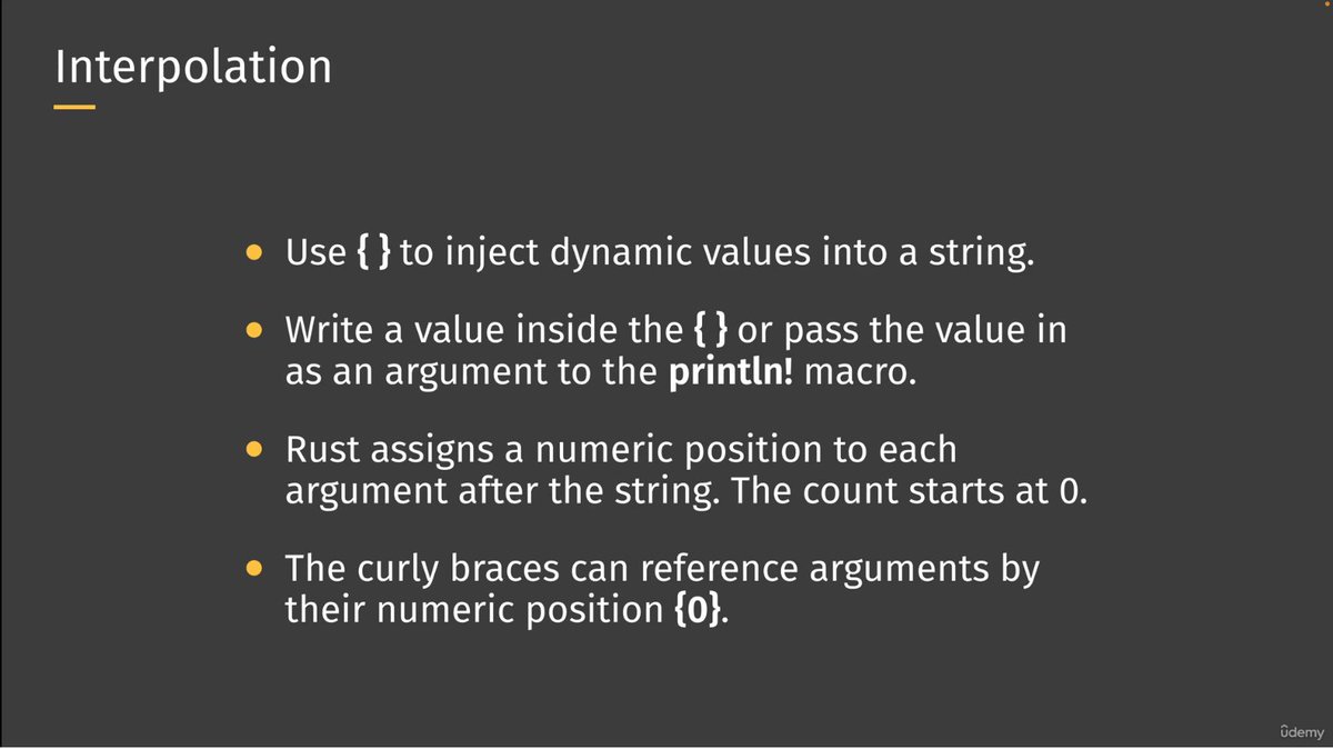 legend4tech's tweet image. Day  #2 , 🦀 Just wrapped up Section 2 of my Rust journey!

Learned about variables, mutability, shadowing, constants, scopes, interpolation, compiler directives &amp;amp; type aliases.

Rust’s focus on safety, clarity, and compile-time checks is next level 🔥
 #RustLang #100DaysOfCode