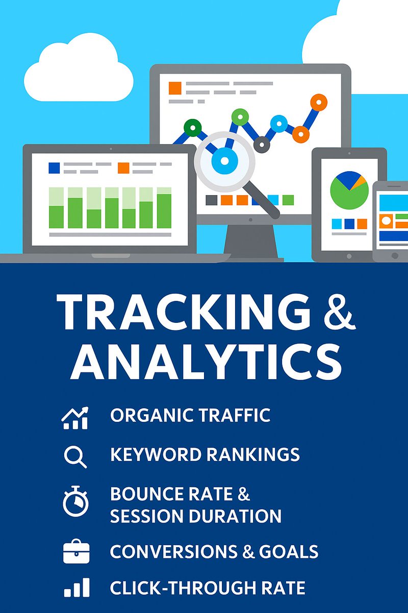 mromed_0's tweet image. 🚀 You can’t improve what you don’t measure!
Tracking & Analytics show what’s working, what’s not, and where to focus your SEO efforts.
📊 Know your keywords, traffic, & conversions — make data-backed decisions that grow your business!
#SEO #Analytics #DigitalMarketing #GoogleAn