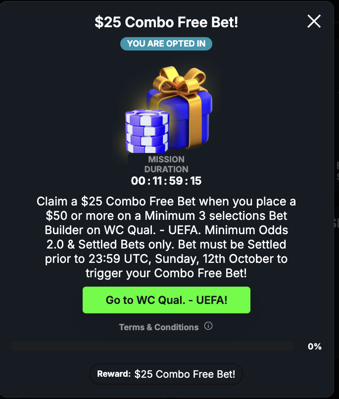 WhisperingGambl's tweet photo. If you are betting on the international matches today you should "Opt-In" on this Mission on @BlockBetGG👀

Bet $50 and get a $25 freebet🏆 Free value!

Get it👇
https://t.co/m5VsULsVk1 https://t.co/NVrsVaFYDh