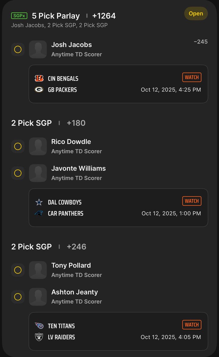 PropFinderApp's tweet image. 🏈 Propfinder RBs Lay

📊 Try @PropfinderApp for free

🎟️ Save 30% on any plan with code “PF30”
