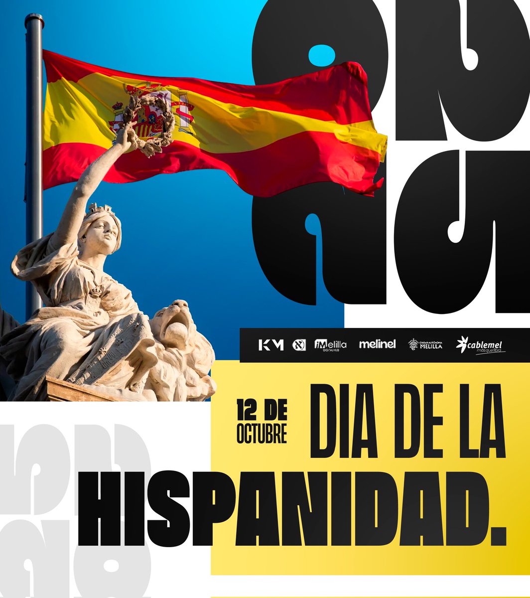 ¡Feliz día de la hispanidad a todos y a todas! 💙🤍

#12deOctubre #DiaDeLaFiestaNacional