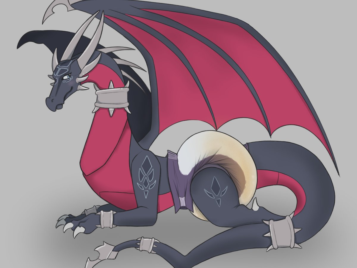 big fan of how this turned out; really need to do more dragon characters...