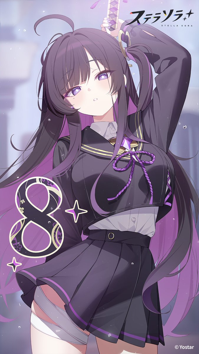 ／
#ステラソラ
リリースまであと8日🌟
＼
本日より、正式リリース開始まで、魔王さんに
描き下ろしカウントダウンイラストをお届けします✨

今回は生放送でご紹介した巡遊者『チトセ』が登場⚔

▼事前登録はこちら
stellasora.jp