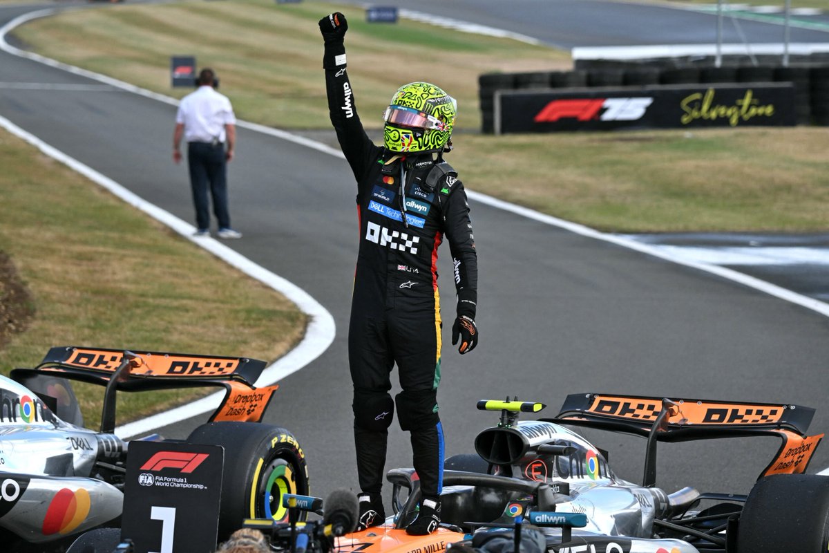 Drivers to win their home race in 2025...

• Lando Norris - British GP 🇬🇧

End of list.