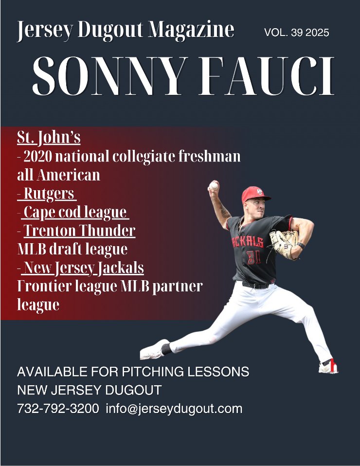 Sonny Fauci Available for Pitching Lessons at TheJersey Dugout - mailchi.mp/jerseydugout.c…