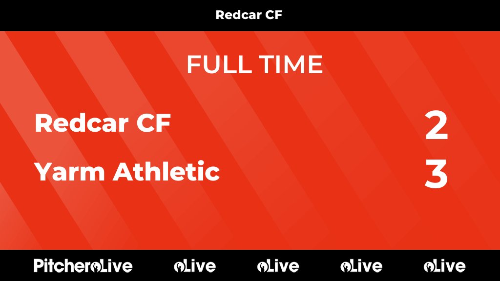RedcarCF's tweet image. FULL TIME: Redcar CF 2 - 3 Yarm Athletic
#REDYAR #Pitchero
pitchero.com/clubs/redcarcf…
