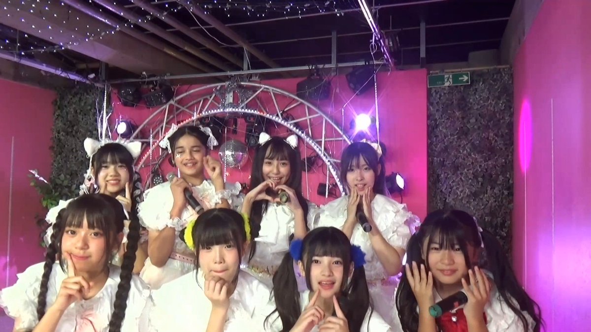 greghall4444's tweet photo. SPIRAL MUSIC 13周年記念大感謝祭
配信楽しかった
NYAAANYAのメンバーが多いので、3人欠席してもステージ上は可愛い猫アイドルでいっぱい😊🐈⬛
#SHOWROOM #JSIDOL #JCIDOL #NYAAANYA
#青山はるか #伊井いろは #神田ぷなむ #天久まお
#秋元ひなた #手塚ゆずな #佐々木からん #森ちなつ
@rn_1ntu https://t.co/hlnuqTQgim