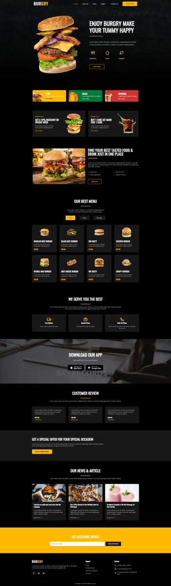 adihemantbhat's tweet image. 🚀 Just built a responsive burger website 🍔 with only HTML + SCSS – no JS at all!

✅ Mobile nav with pure CSS
✅ Fully responsive layout
✅ Clean UI/UX

Big thanks to @sheryians_  &amp;amp; @ankurdotio  for the learning! 🙌
#HTML #SCSS