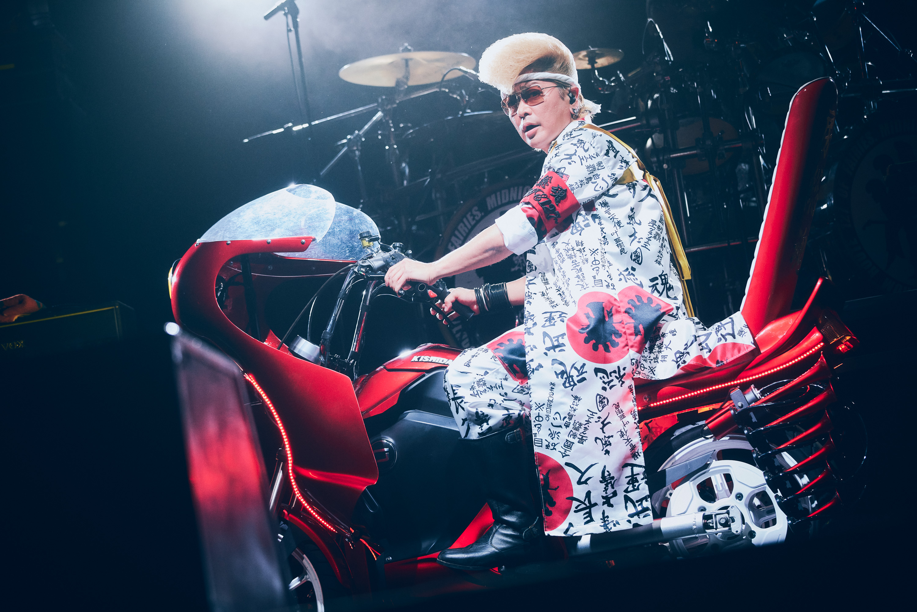 氣志團 ファンクラブ限定 綾小路翔 愛愛傘フォトスタンド夜露死苦!! 氣志團 ファンクラブ限定 綾小路翔 愛愛傘フォトスタンド夜露死苦!!