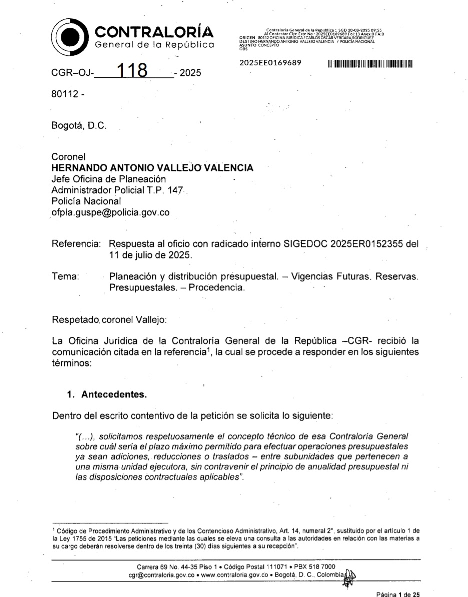 ¿Cuál es el plazo máximo permitido para efectuar operaciones presupuestales ya sean adiciones, reducciones o traslados sin contravenir el principio de anualidad presupuestal ni las disposiciones contractuales aplicables?
drive.google.com/file/d/1qTyVde…
