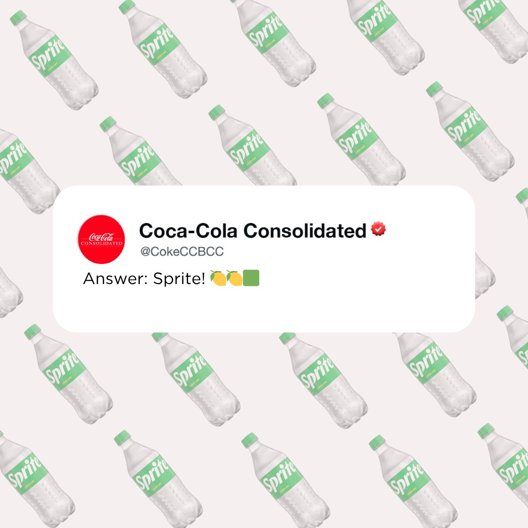 Coca-Cola Consolidated (@cokeccbcc) on Twitter photo 