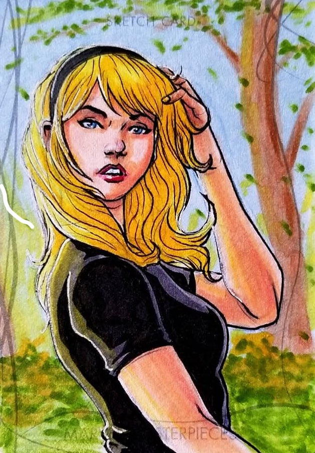 Gwen Stacy by James Rodriguez