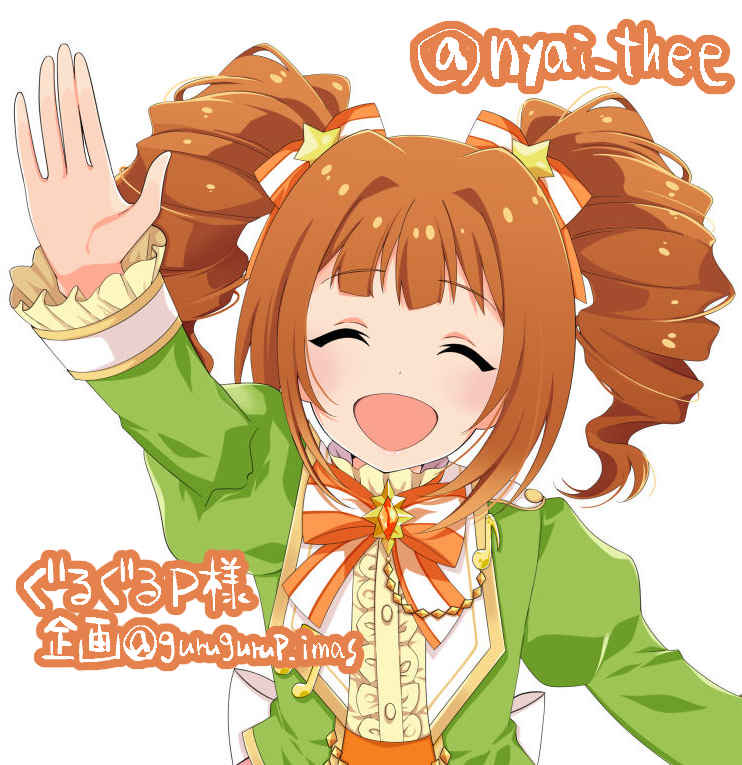 法被企画のやよいちゃん描かせてもらいました！ めっちゃ可愛く描けた 