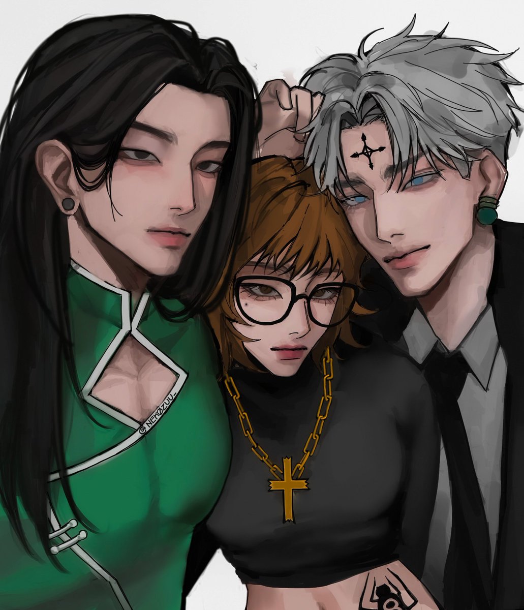 sashisu dressed as HxH villains for halloween ! 🎃 #jjk #hxh